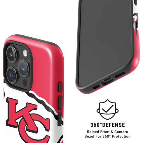 NFL Kansas City Chiefs Large Logo iPhone 16 Pro Magsafe Impact Case